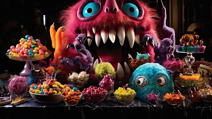 Monster Candy Buffet