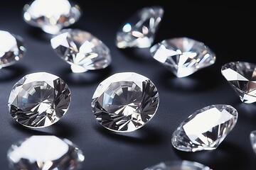 A scattering of diamonds