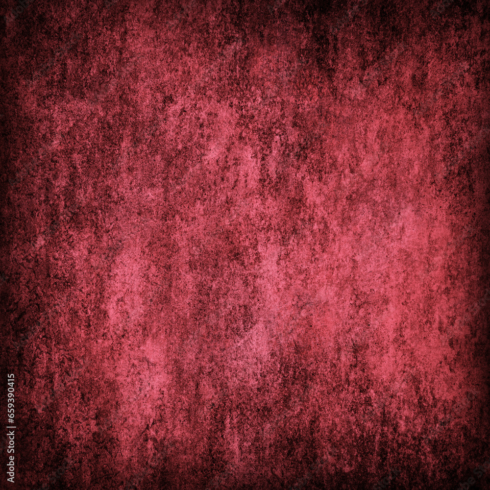 Wall mural Grunge red background texture