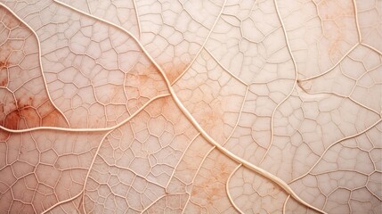 Fototapeta premium Close up texture leaf structure macro photography, abstract texture