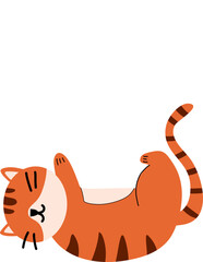 Cat holding Empty Banner