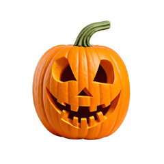 Carved halloween jack o lantern pumpkin.AI
