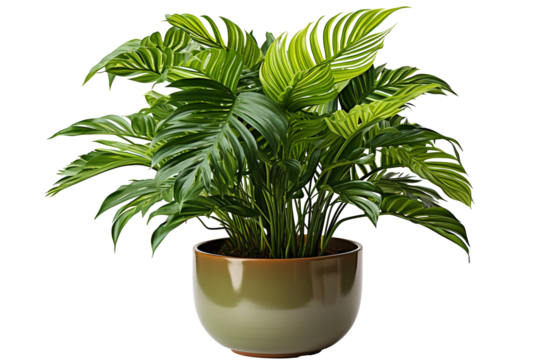 Areca leaf container close up