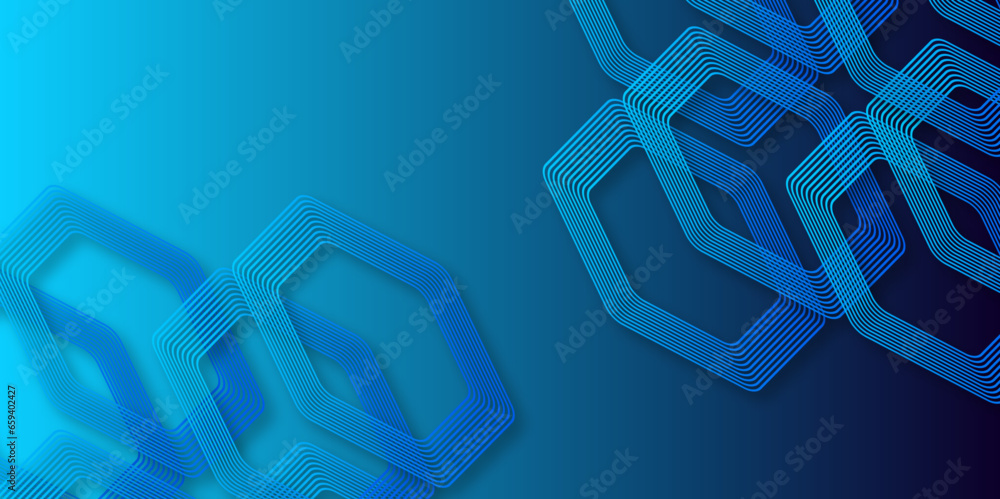 Aufkleber modern abstract blue background with halftone light multiply and shiny effect vector illustration. t