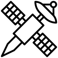 SATELLITE filled outline icon,linear,outline,graphic,illustration