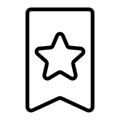 bookmark line icon