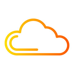 cloud gradient icon