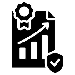 Business Policy Glyph Icon