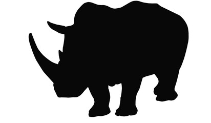 rhino silhouette