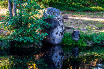 Rio Arnoia en Allariz, Ourense.
