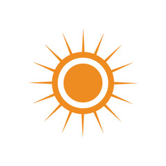 Sun Vector illustration Icon Logo Template design