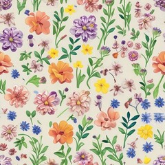 seamless floral background