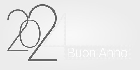 felice anno nuovo - buon anno 2024	