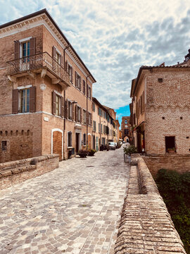 Altes Dorf in Emilia Romagna