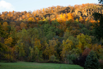 Obraz premium autumn in the mountains