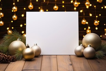 Christmas greeting card or white paper ม wallpaper embodies the festive beauty of the season