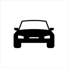 car Icon. vector illustration on white background