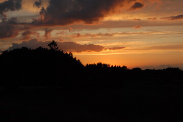 Obraz premium orange sky