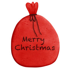 Santa Claus gift bag