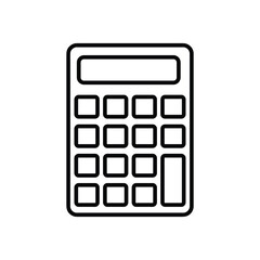  Business, calculator icon. flat trendy style illustration on white background..eps