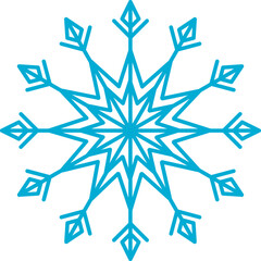 Winter Snowflake Icon