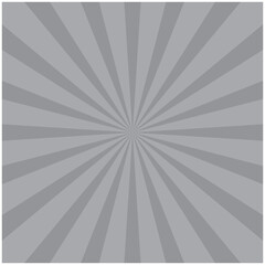 Sunburst, starburst background, vector gray line illustration on white background..eps