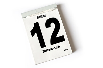12. März 2025