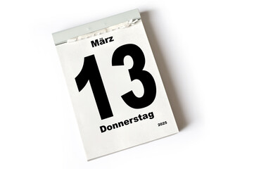 13. März 2025