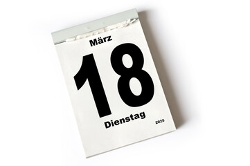18. März 2025