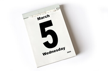 5. March 2025