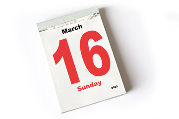 16. March 2025
