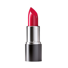 Lipstick isolated on transparent and white background. Png transparent