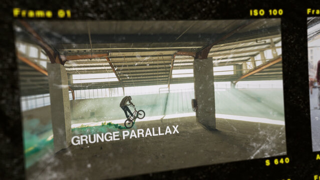 Grunge Parallax Media Slideshow