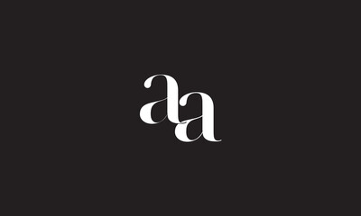 AA, A  Abstract Letters Logo Monogram