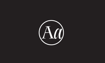 AA, A  Abstract Letters Logo Monogram