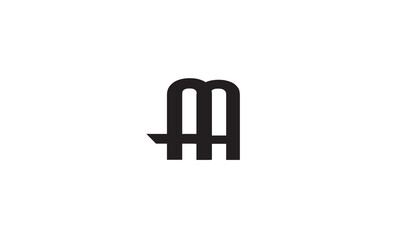 AA, A  Abstract Letters Logo Monogram
