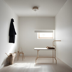 modern living room Generative AI