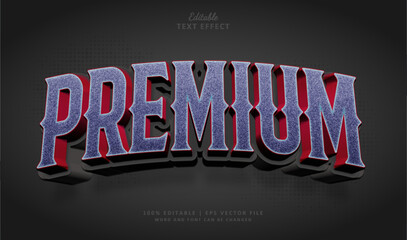 Premium Text Effect Style. Editable Text Effect Style 3d Luxury Gold Bronze.