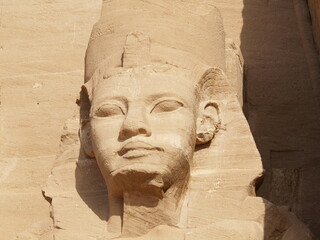 Templo de Ramses II. Abu Simbel, junto al lago Nasr.