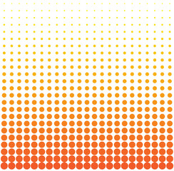 Halftone circle frame dotted background. using halftone random circle dots texture. Grunge circular stain. Vector illustration. Halftone circles. Retro geometric circles tone gradient.