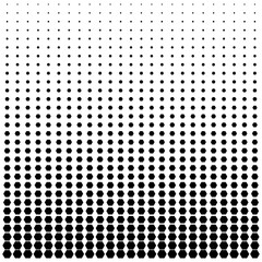 Halftone circle frame dotted background. using halftone random circle dots texture. Grunge circular stain. Vector illustration. Halftone circles. Retro geometric circles tone black 