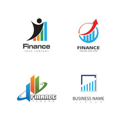 Business Finance logo template vector
