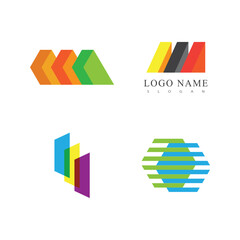 Business Finance logo template vector