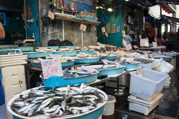 Pescheria, Napoli, Italia.