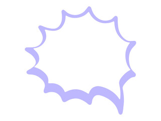 Comic Book Speech Bubble illustration