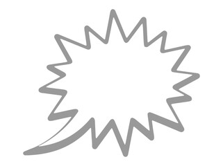 Comic Book Speech Bubble illustration