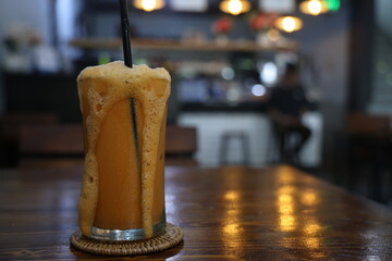 Teh Tarik, is infused black tea with milk served in thick froth. Popular drinks in Malaysia