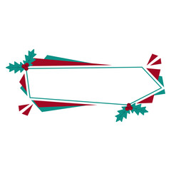 Christmas Geometric Sale Banner