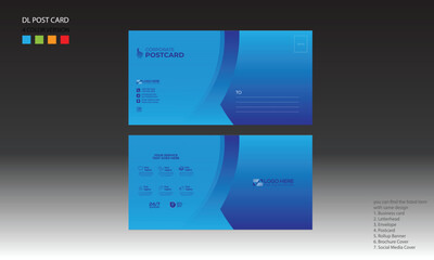 Postcard Design for invitation and any company use