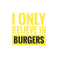 ''Burgers'' Concept Quote Illustration